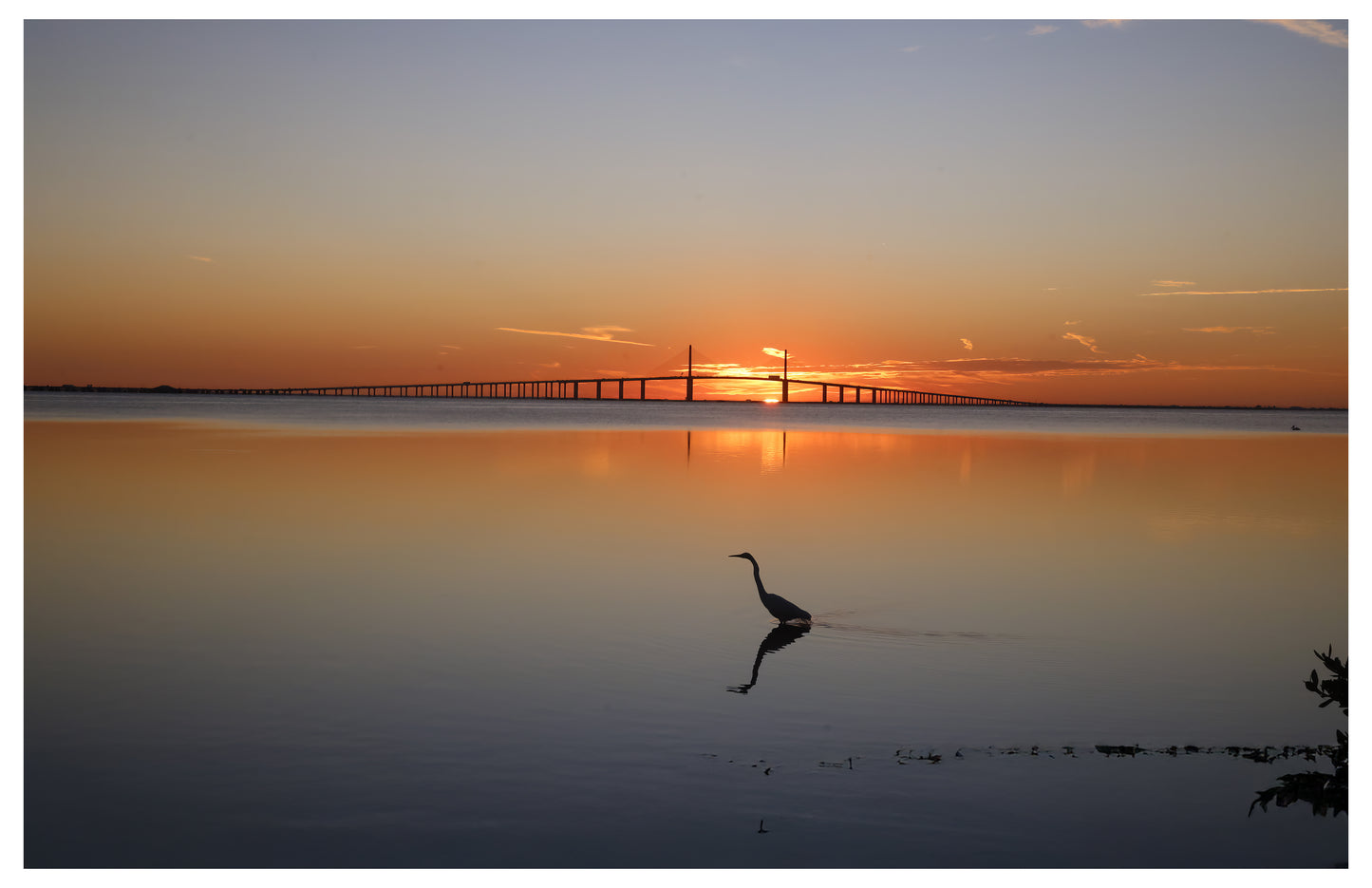 Sunshine Skyway Bridge in Florida