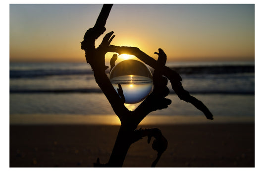 Glass Sphere Sunrise