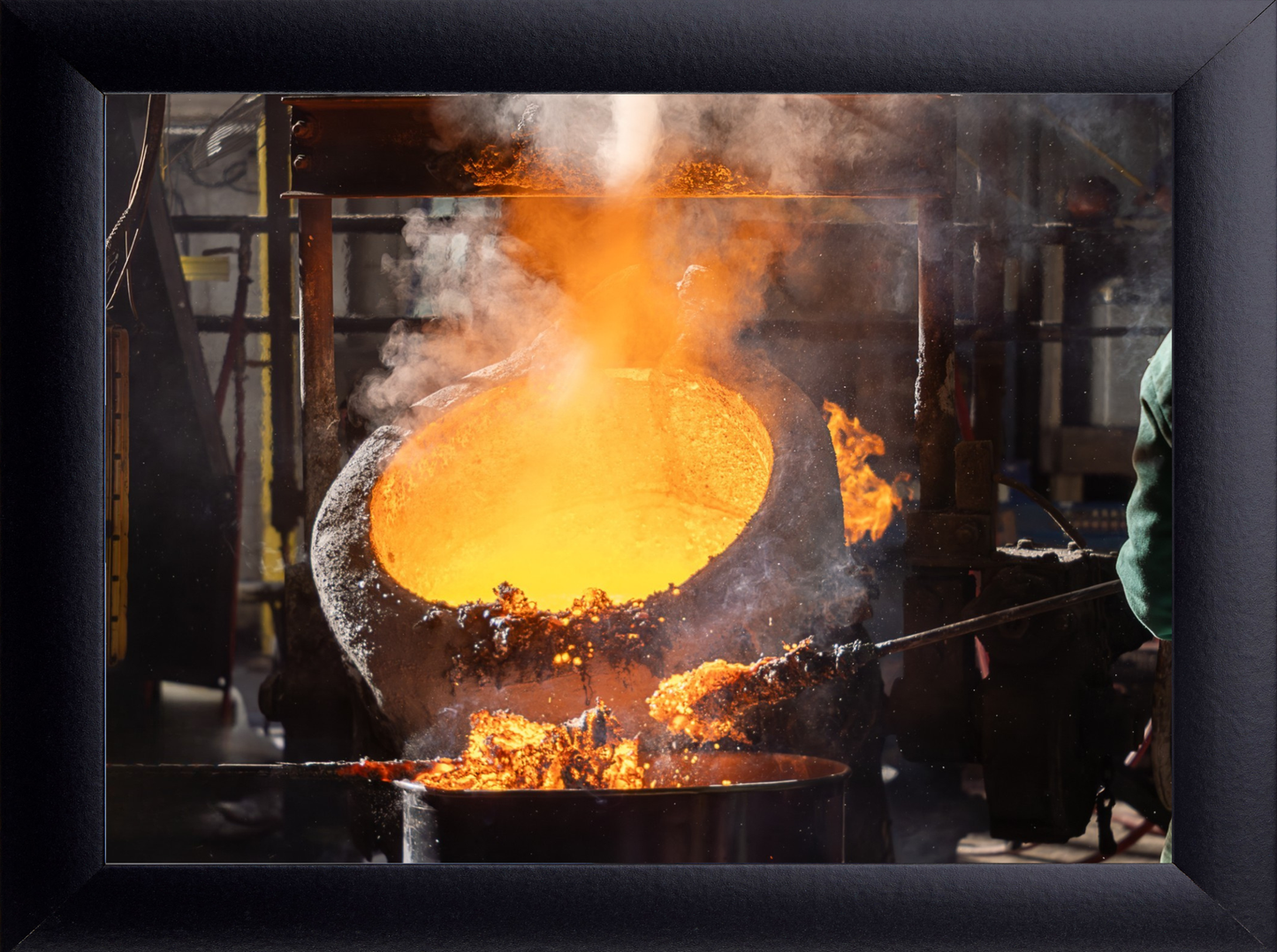 Core Casting | Industrial Foundry Wall Art Print