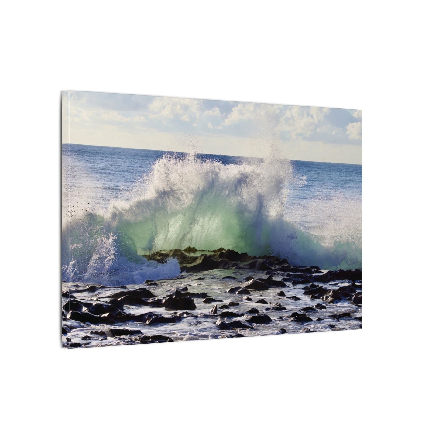 Wave Print Canvas