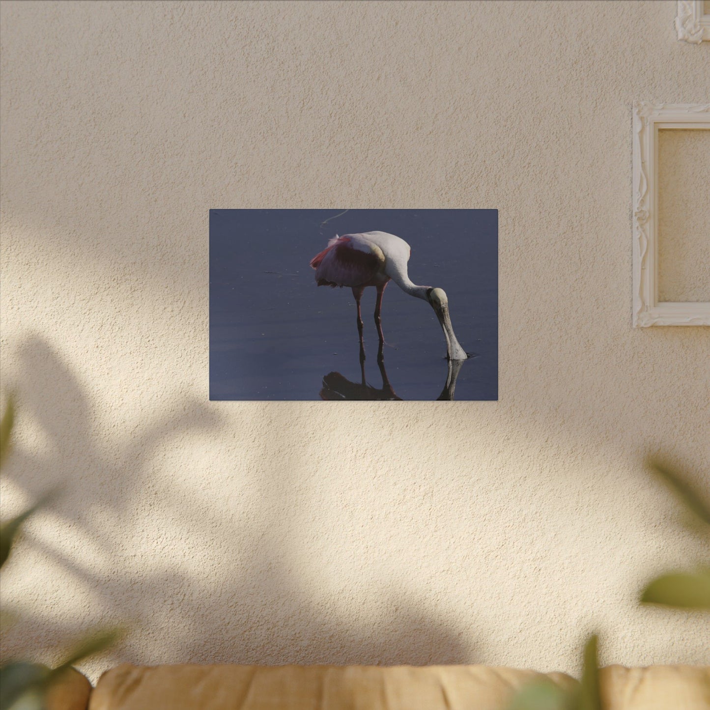 Spoonbill Art Canvas