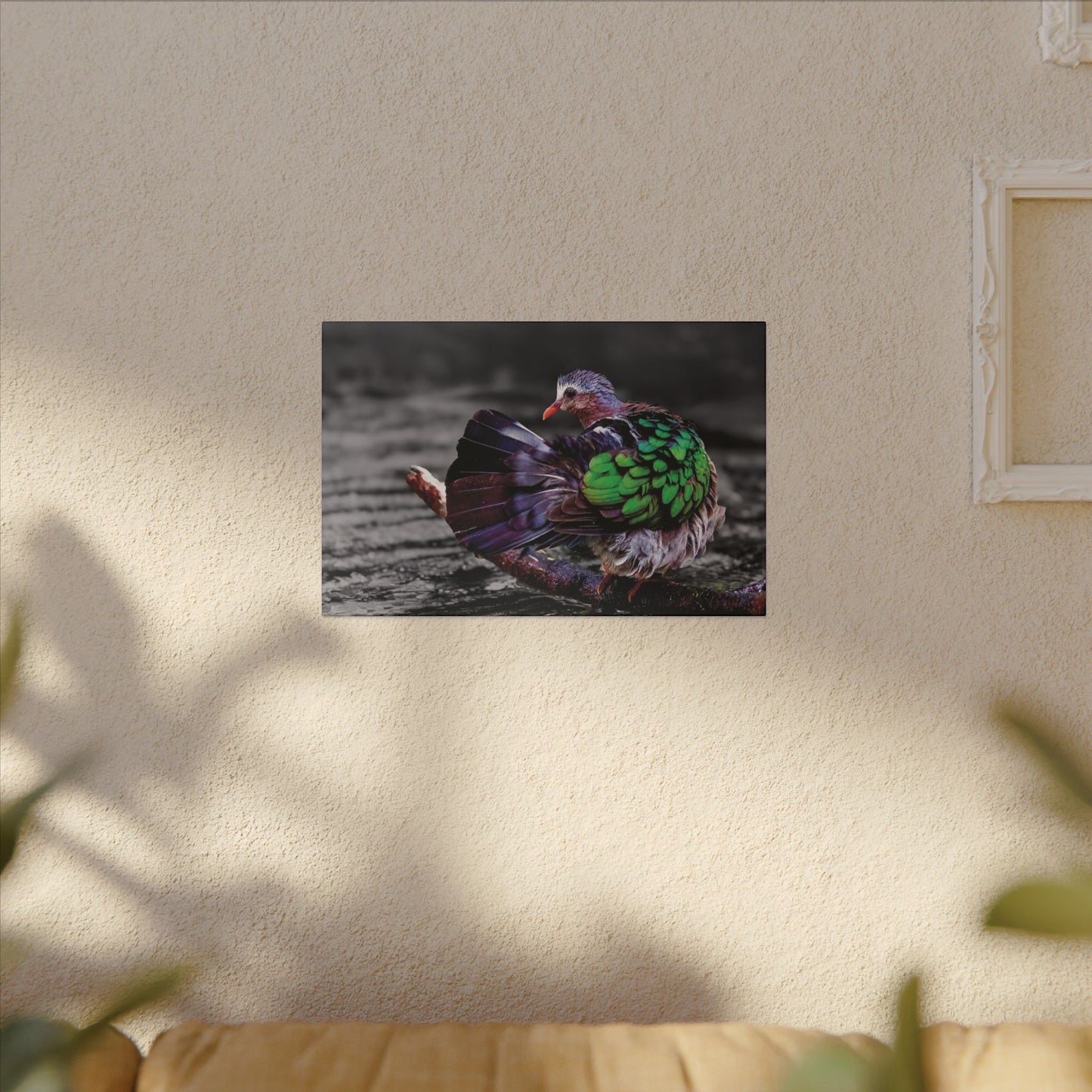 Emerald Dove Canvas
