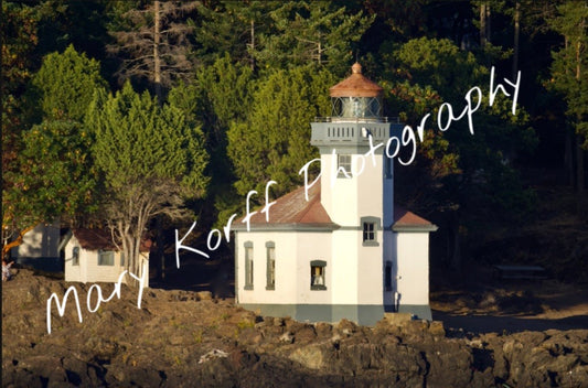 Lime Kiln Lighthouse San Juan Islands 2  16x20