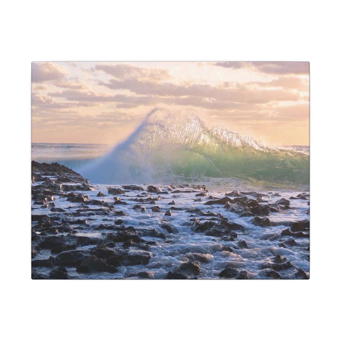 Sunset Wave Canvas
