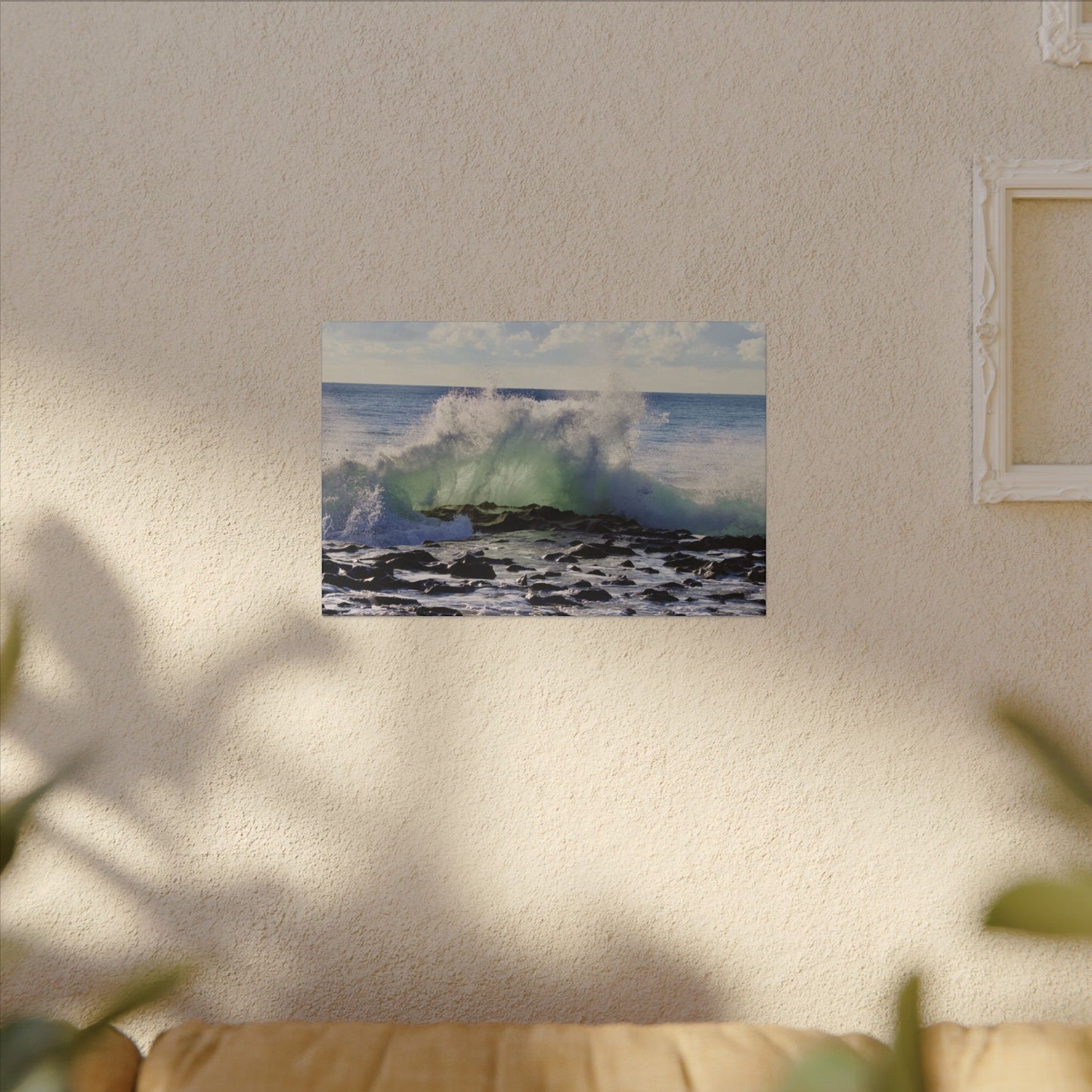 Wave Print Canvas