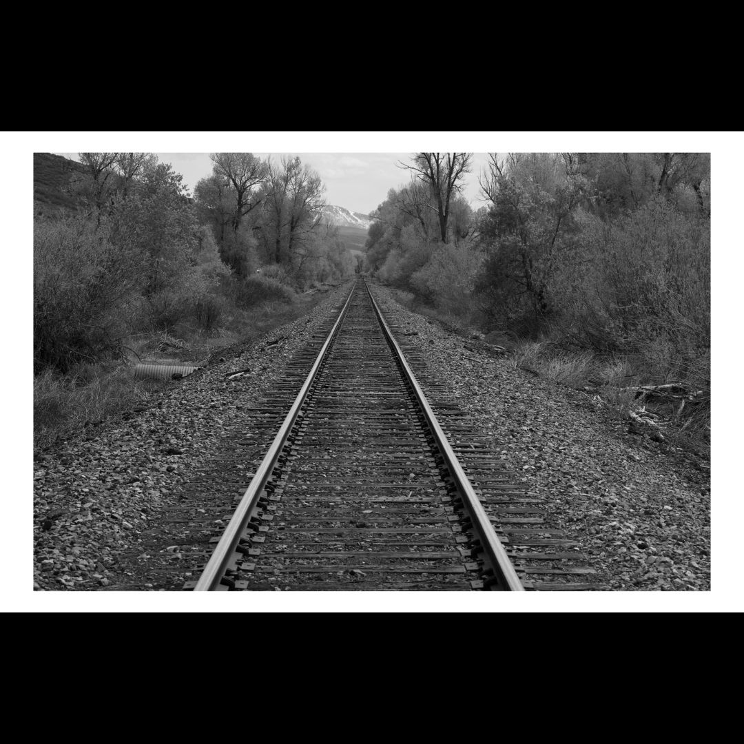 Black and White Railroad