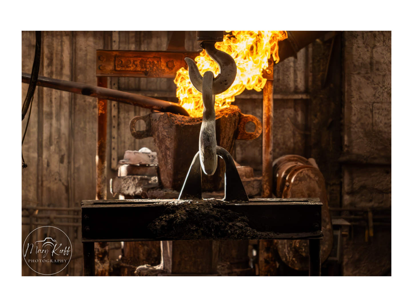 Lift Point | Industrial Foundry Wall Art Print