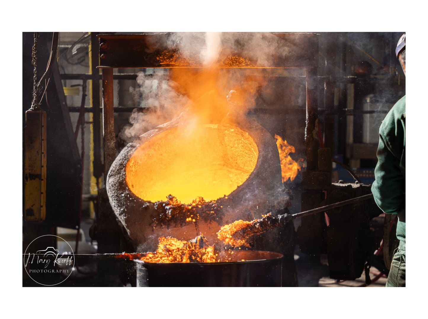 Core Casting | Industrial Foundry Wall Art Print