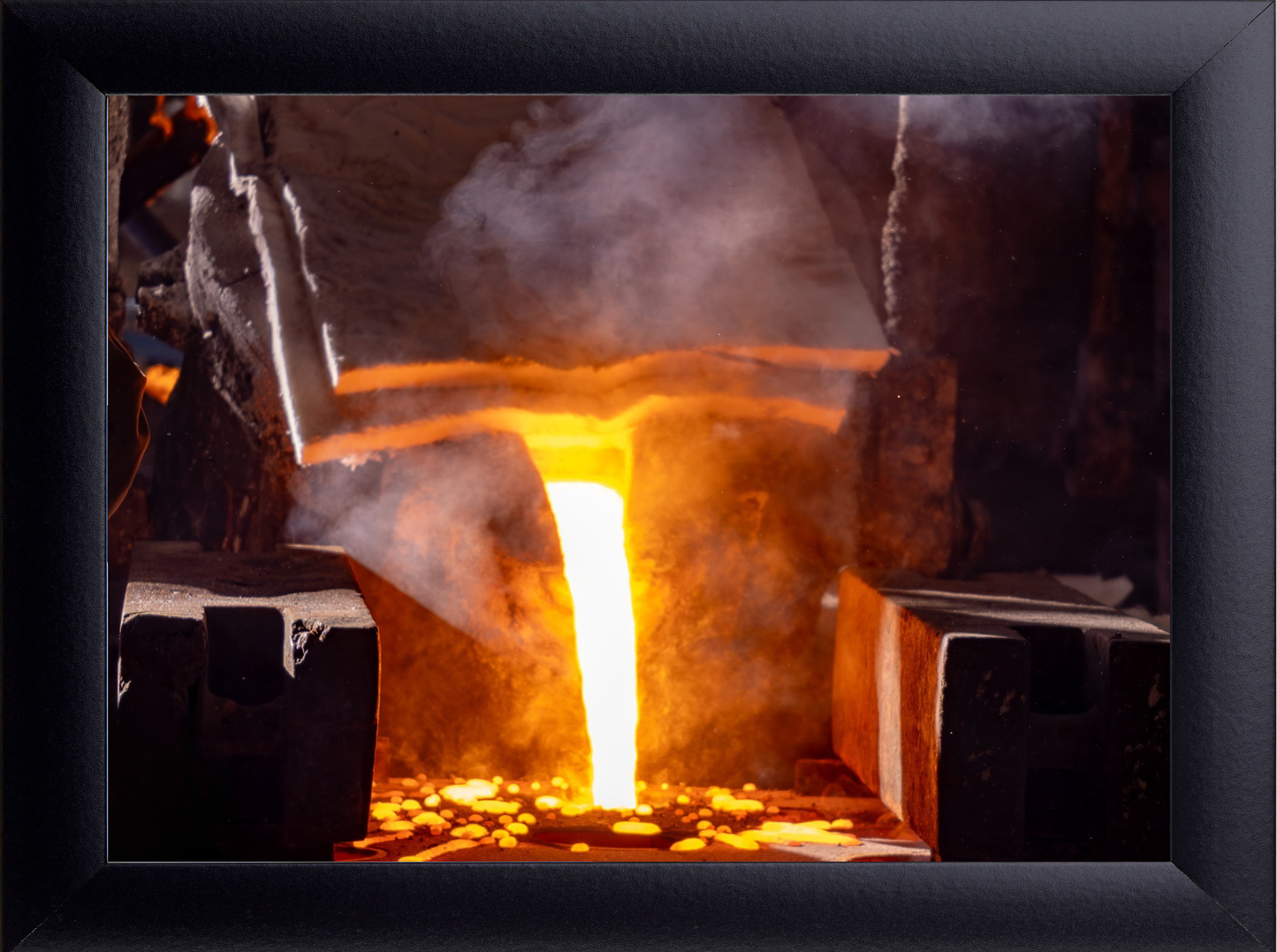 Precision Pour | Industrial Foundry Wall Art Print