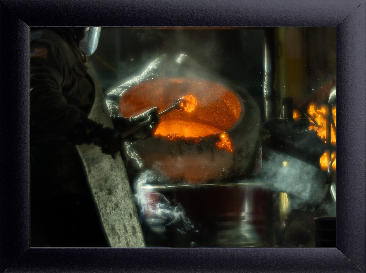 Heat Check | Industrial Foundry Wall Art Print