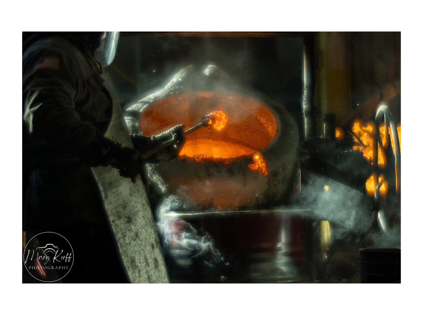 Heat Check | Industrial Foundry Wall Art Print