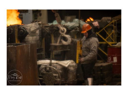 Set Point | Industrial Foundry Wall Art Print