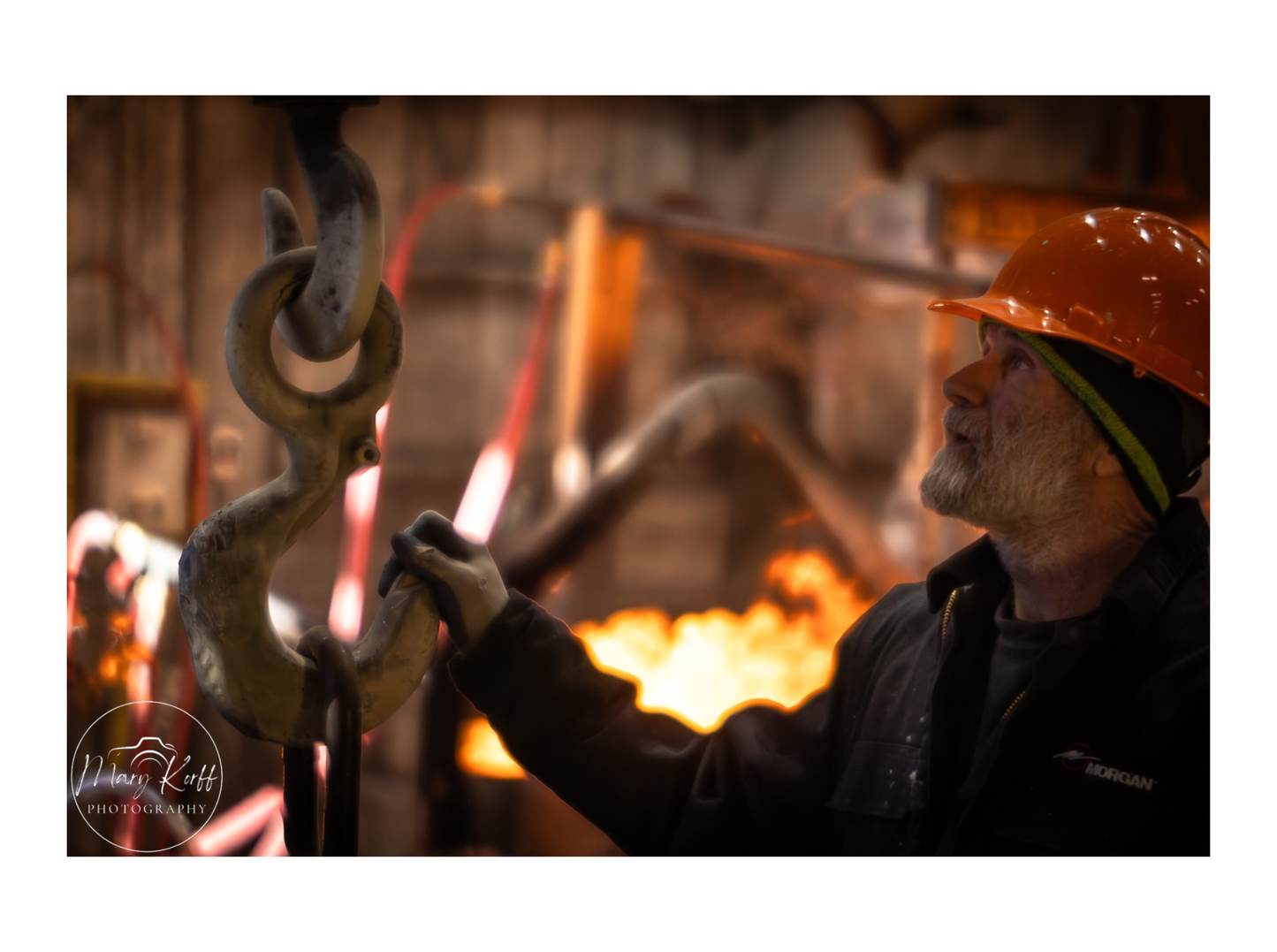 Seasoned Steel | Industrial Foundry Wall Art Print