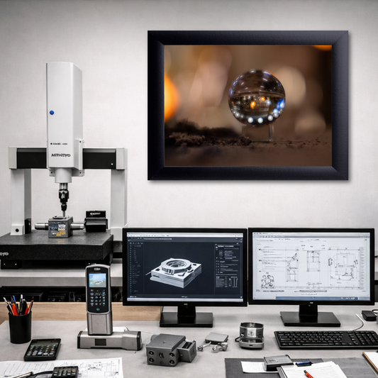 Refraction | Industrial Foundry Wall Art Print